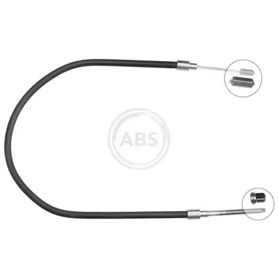 Cable de accionamiento, freno de estacionamiento A.B.S. K10237 Auténtico